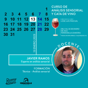 Javier Ramos impartió su Masterclass sobre análisis de vinos en nuestro curso